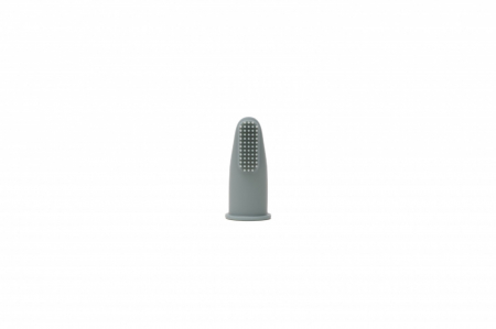 Periute de dinti - Periuta de dinti si gingii, tip degetar din silicon, in cutie, Melvelo - Cloud
