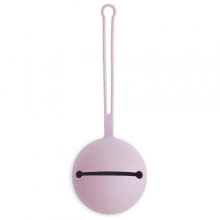 Protectii pentru suzete - Protectie pentru 3 Suzete - Mushie - Soft Lilac