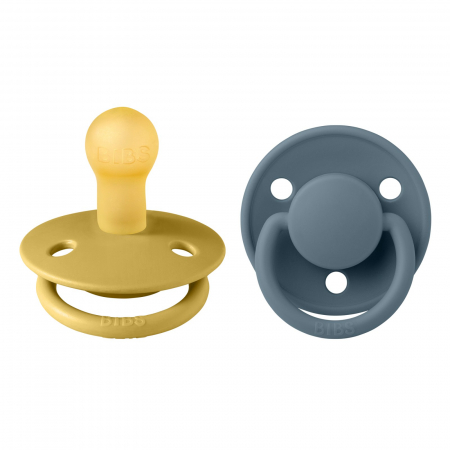Suzete Bibs - Set 2 suzete Bibs De Lux- Mustard / Petrol
