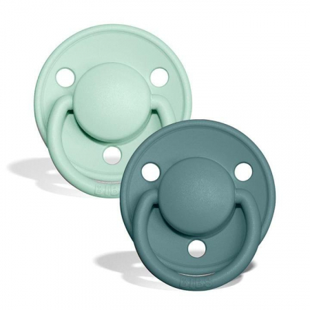 Set 2 suzete Bibs De Lux-  Nordic Mint / Island Sea [1]