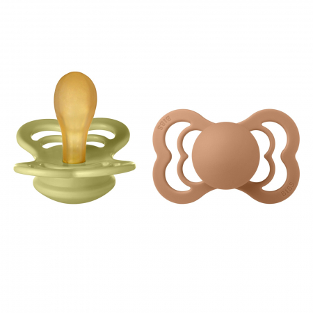 Set 2 suzete Bibs Supreme- Meadow & Earth [0]