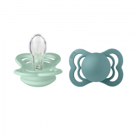 Suzete - Set 2 suzete Bibs Supreme- Nordic Mint & Island Sea