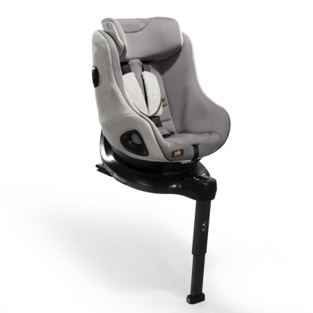 Set scaun auto rotativ i-Size i-Harbour Signature Oyster, 40-105 cm + Baza i-Size i-Base Encore, testat ADAC si certificat R129 [12]