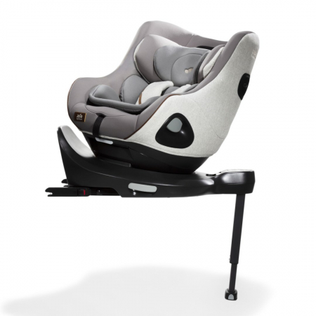 Set scaun auto rotativ i-Size i-Harbour Signature Oyster, 40-105 cm + Baza i-Size i-Base Encore, testat ADAC si certificat R129 [8]
