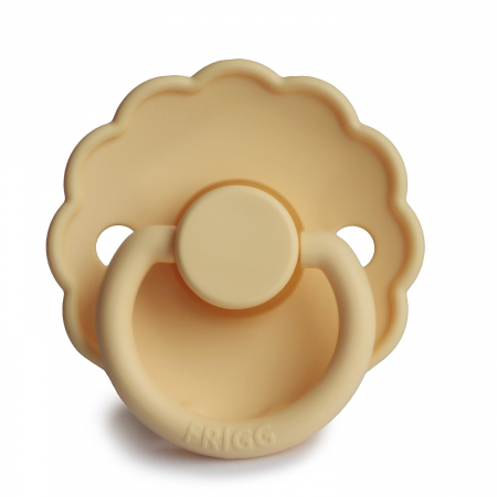 Frigg Daisy - Suzeta Frigg Daisy, Daffodil, Latex, 0-6 luni