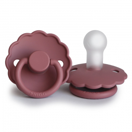 Suzete - Suzeta Frigg Daisy - Silicon / Latex - Dusty rose