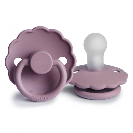 Suzete si accesorii - Suzeta Frigg Daisy - Silicon / Latex - Heather