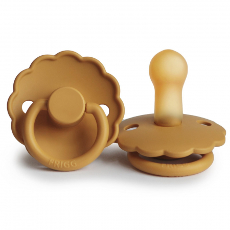 Suzete - Suzeta Frigg Daisy - Silicon / Latex - Honey Gold