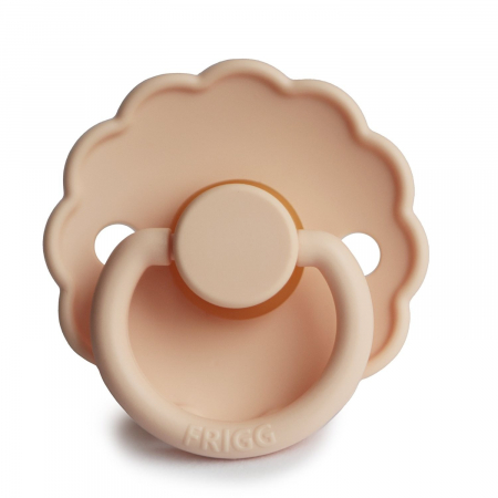 Suzete Frigg - Suzeta Frigg Daisy - Silicon / Latex - Pink Cream