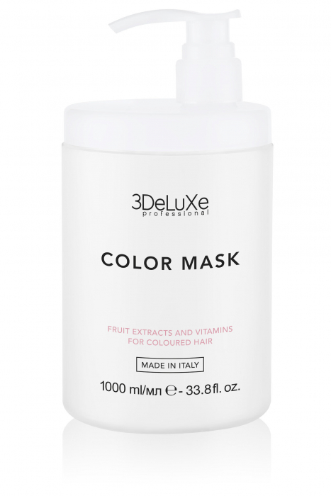 3Deluxe Color Mask/ Mască pentru păr vopsit 1000 ml [1]