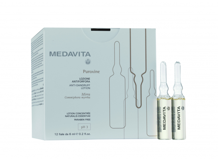 Medavita Puroxine Anti-Dandruff Lotion / Loțiune Anti-Mătreață Puroxină 12 x 6 ml [1]