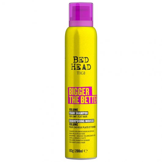Tigi Bed Head Bigger The Better (Volume Foam Shampoo)/Șampon spumant pentru volumul părului  200 ml [1]