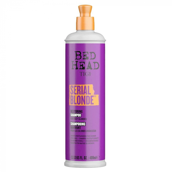 Tigi Bed Head Serial Blonde (Restoring Shampoo)/Șampon pentru păr blond deteriorat 400 ml [1]