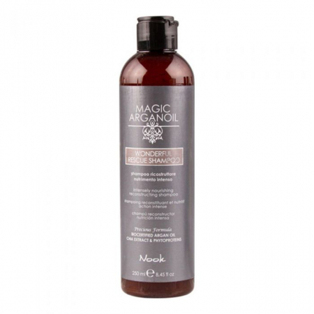 Sampon par - Nook Magic Argan Oil Wonderful Shamopoo Rescue/Sampon reconstructiv 250 ml