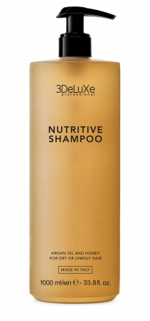Sampon par - 3Deluxe Nutritive Shampoo /Sampon nutritiv 1000 ml