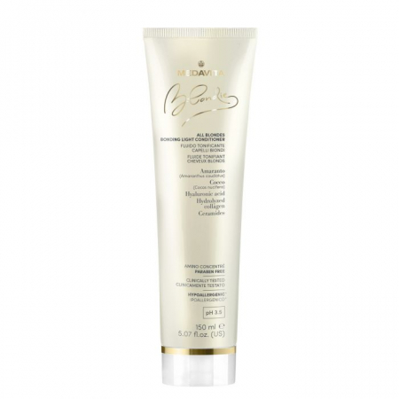 Balsam par - Medavita All Blondes Bonding Light Conditioner/ Balsam pentru toate tipurile de par blond 150 ml