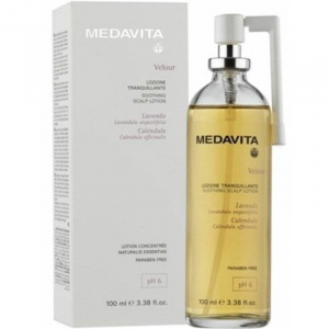 BRANDURI - Medavita Velour Relaxing Scalp Lotion pH 3.5  / Spray Tranchizilizant 100 ml