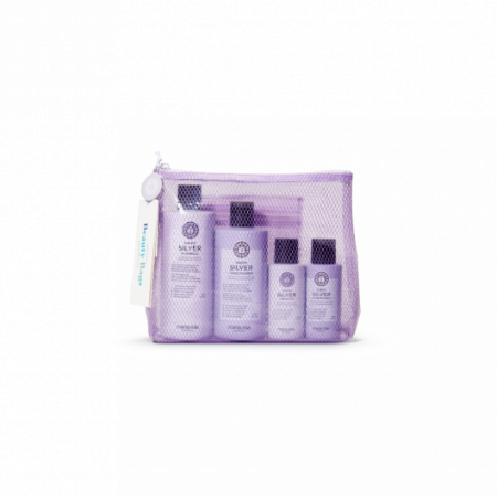 Produse par barbati - Beauty Bag Maria Nila SS22 Silver