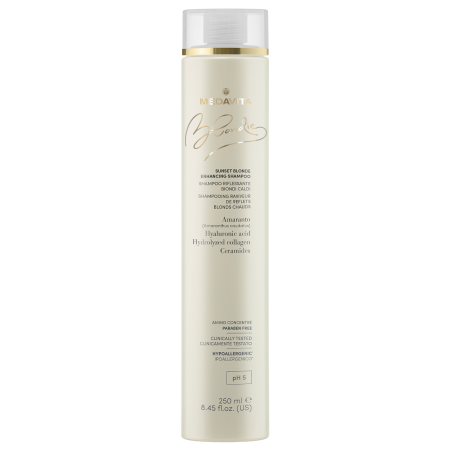 Sampon par - Medavita Sunset Blonde Enhancing Shampoo/Sampon de amplificare a culorii-par blond 250ml 