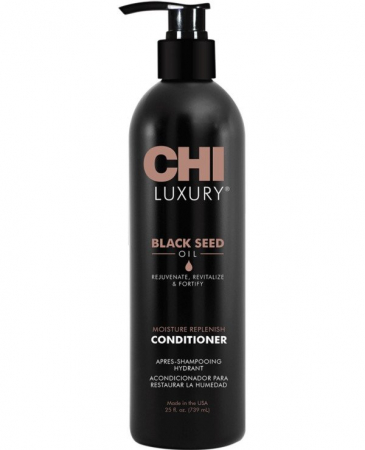 Chi - Chi Luxury Black Seed Oil Moisture Replenish Conditioner/Balsam pentru par uscat si deshidratat 739 ml