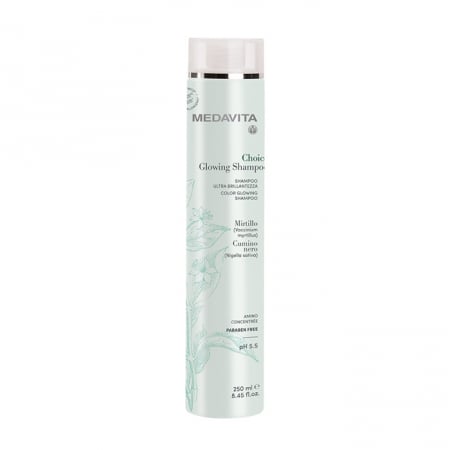 Sampon par - Medavita Choice Color Glowing Shampoo / Sampon pentru amplificarea stralucirii culorii 250ml