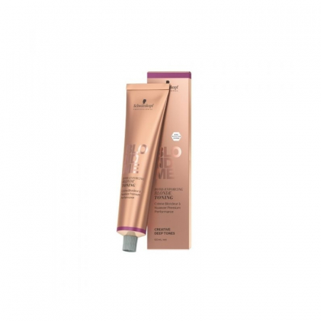 Schwarzkopf - Vopsea de par permanenta fara amoniac, Schwarzkopf Professional BlondMe Blonde Toning Bisquit, 60 ml