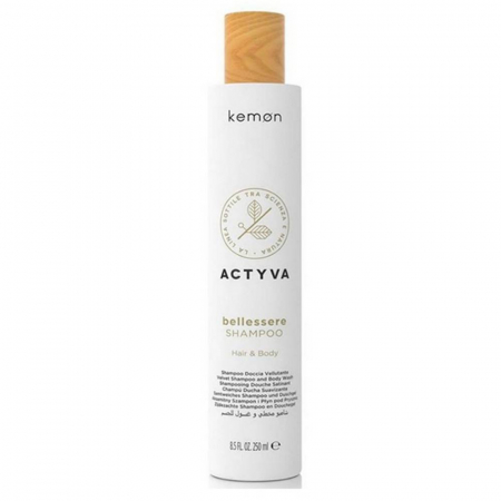 Sampon par - Kemon Actyva Bellessere  Shampoo/Sampon hranitor pentru toate tipurile de par  si corp 250 ml
