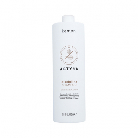 Sampon par - Kemon Actyva Disciplina Shampoo/Sampon de netezire si control pentru par rebel 1000 ml