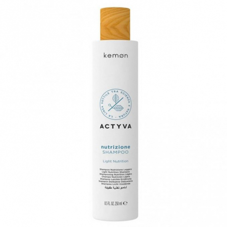 Sampon par - Kemon Actyva Nutrizione  Shampoo/Sampon de hidratare pentru par uscat light 250 ml