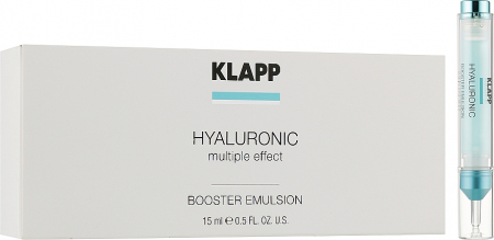 Ulei fata / Serum - Klapp Hyaluronic Booster /Emulsie amplificatoare cu efect multiplu cu acid hialuronic 15 ml
