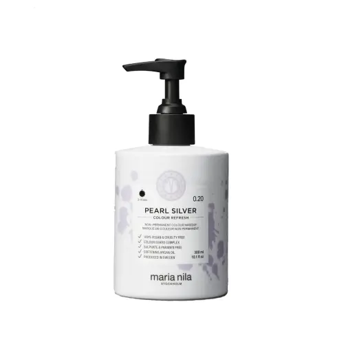 Produse par barbati - Masca De Par Nuantatoare Maria Nila Colour Refresh Pearl Silver 0.20 300ml