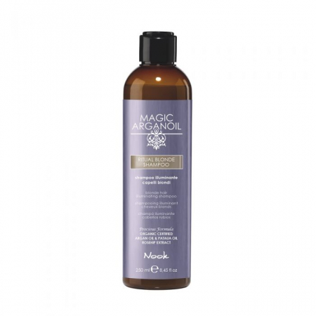 Sampon par - Nook Magic Argan Oil Ritual Blonde Shampoo/Sampon iluminator pentru par blond 250 ml