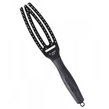 Perie par / Pieptene - Olivia Garden Finger Brush Small / Perie de par profesionala curbata(mica)