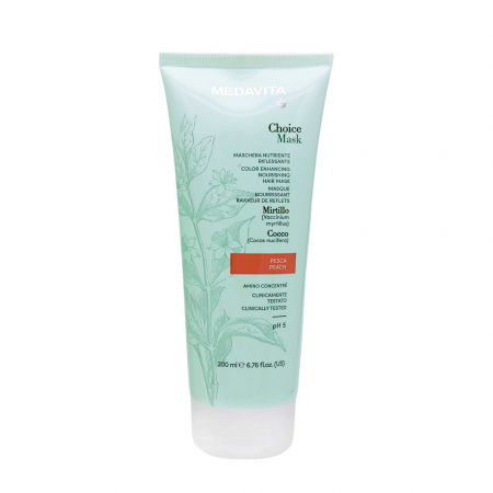 Medavita - Medavita Color Enhancing Nourishing Mask-Pesca Peach / Masca pentru intensificarea culorii, piersica 200ml