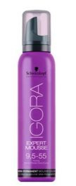 Schwarzkopf - Spuma coloranta pentru par Schwarzkopf Professional Igora Royal Expert Mousse 9.5-55, 100 ml