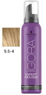 Schwarzkopf - Spuma coloranta pentru par Schwarzkopf Professional Igora Royal Expert Mousse 9.5-4, 100 ml