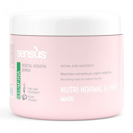 Sensus - Sensus Illumyna Nutri Normal&Fine Mask/Masca nutritiva pentru par normal si fin 500 ml