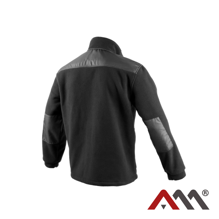Bluza Polar NEXO gros cu insertii negre de tip Oxford [3]