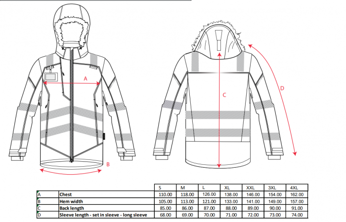 Geaca parka reflectorizanta, ideala sezon de iarna [4]