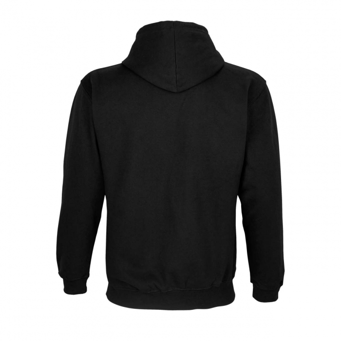 Hanorac cu Fleece si gluga negru [2]