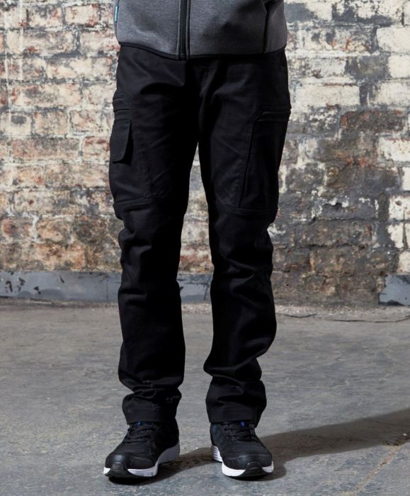 Pantaloni de lucru negru Cargo T801 [10]