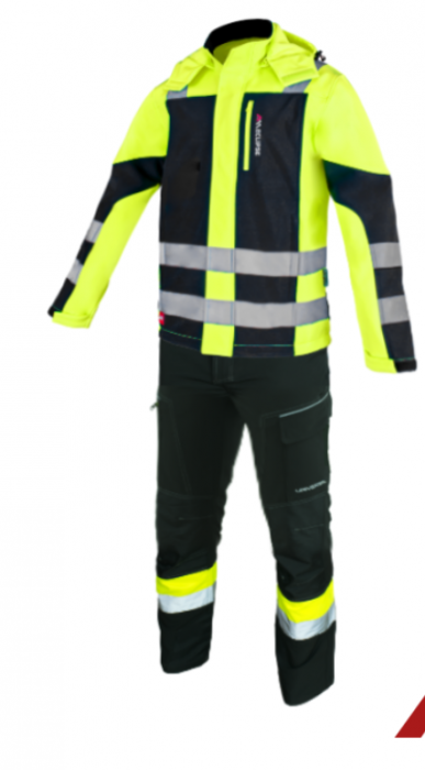 Pantaloni de lucru Universal din Softshel cu elemente reflectorizante [3]