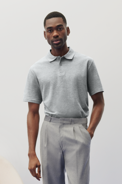Tricou Polo pentru barbati gri [4]