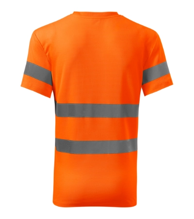 Tricou portocaliu reflectorizant cu benzi reflectorizante 3M [4]
