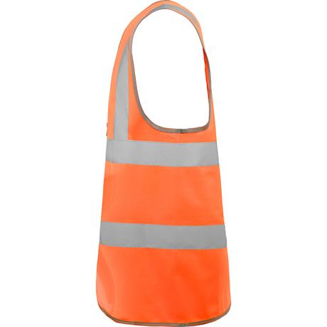 Vestă de vizibilitate ridicata cu fermoar Polux portocaliu [5]