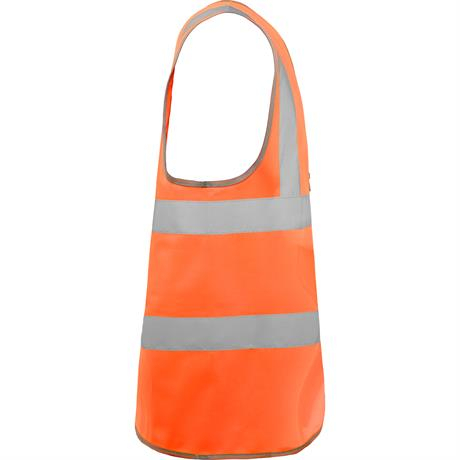 Vestă de vizibilitate ridicata cu fermoar Polux portocaliu [6]