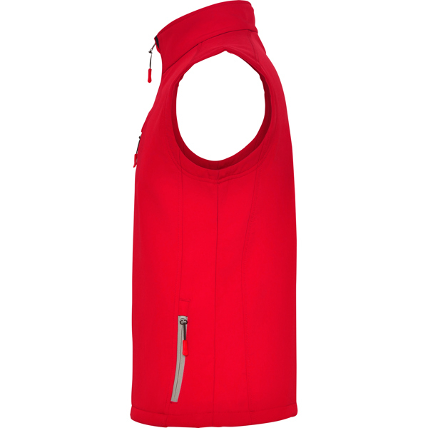 Vesta Softshel din 2 straturi cu interior polar cu benzi reflectorizante rosu [2]