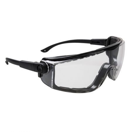 PROTECŢIE OCULARĂ ŞI RESPIRATORIE - Ochelarii Focus monobloc cu lentilă monobloc PS03 transparenti