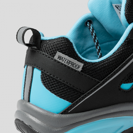 Adidasi sport pentru trekking cu detalii reflectorizante negru/albastru [1]