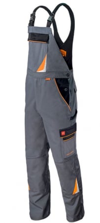 PROTECŢIA CORPULUI - Salopeta de lucru gri, material rezistent